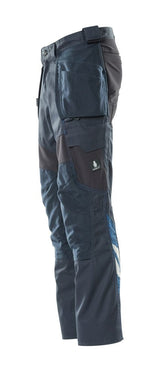 Mascot Accelerate Stretch-Einsätze Handwerkerhose – schwarzblau