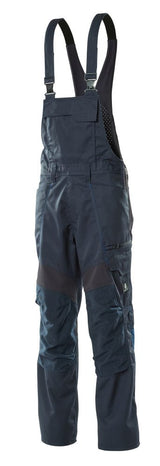 Mascot Accelerate Stretch-Einsätze Latzhose – schwarzblau