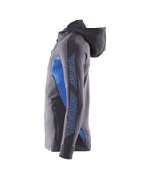 Mascot Accelerate Kapuzen-Sweatjacke – schwarzblau/azurblau
