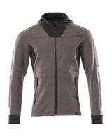 Mascot Accelerate Kapuzen-Sweatjacke – dunkelanthrazit/schwarz