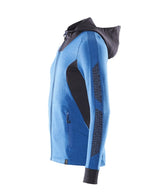 Mascot Accelerate Kapuzen-Sweatjacke – azurblau/schwarzblau