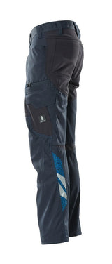 Mascot Accelerate Stretch-Einsätze Servicehose – schwarzblau