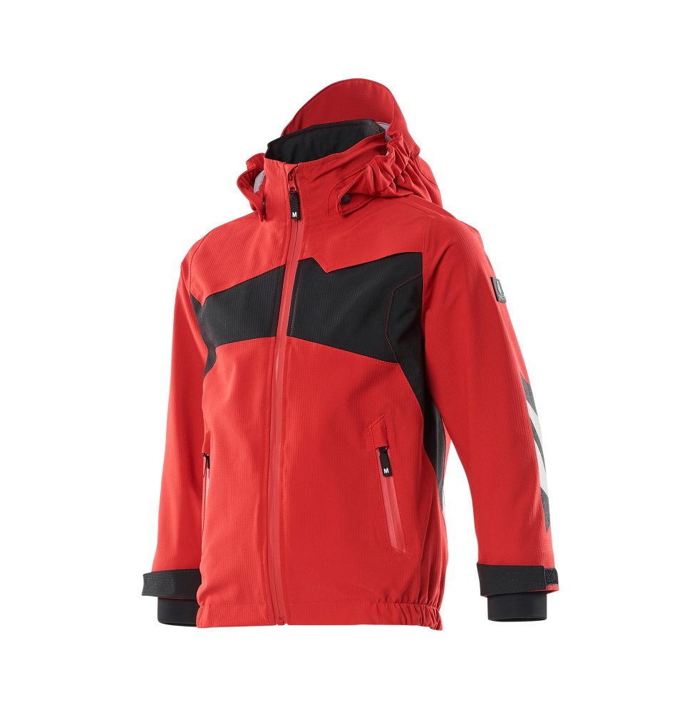 Mascot Accelerate Kinder Hardshelljacke – verkehrsrot/schwarz