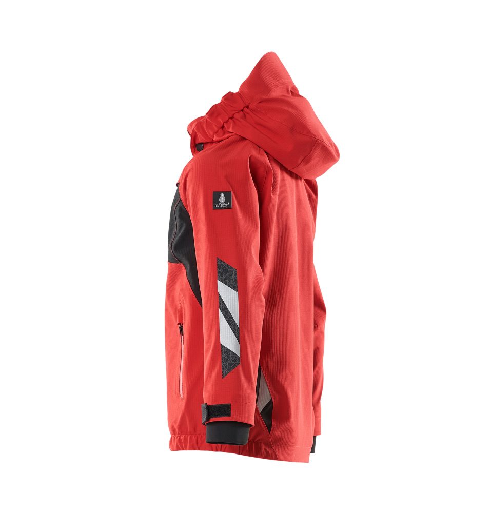 Mascot Accelerate Kinder Hardshelljacke – verkehrsrot/schwarz
