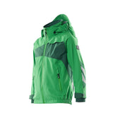 Mascot Accelerate Kinder Hardshelljacke – grasgrün/grün