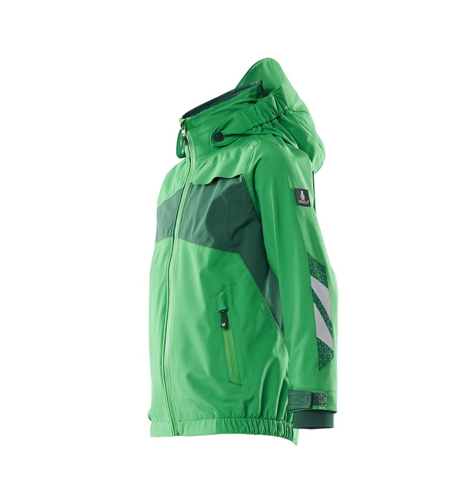 Mascot Accelerate Kinder Hardshelljacke – grasgrün/grün