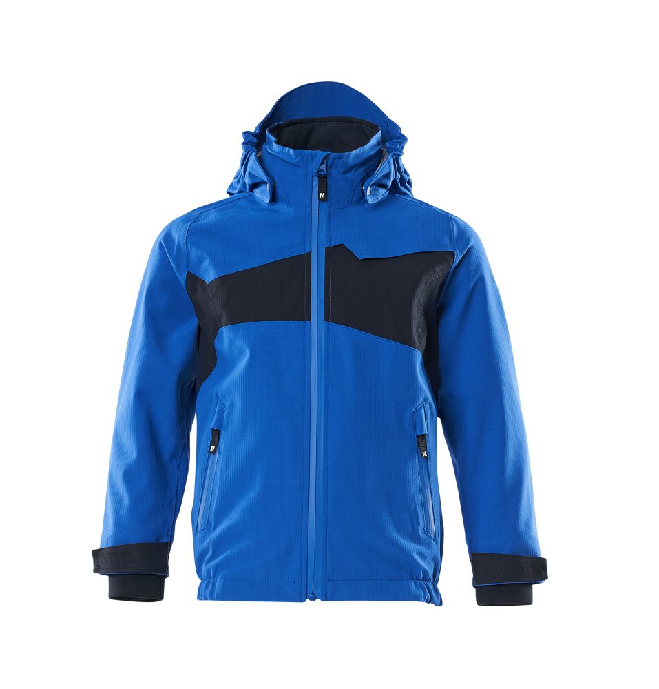 Mascot Accelerate Kinder Hardshelljacke – azurblau/schwarzblau
