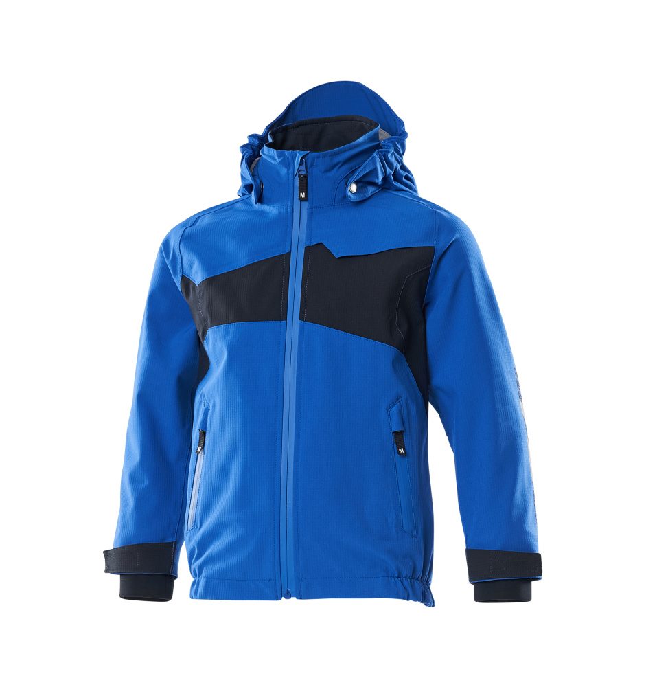 Mascot Accelerate Kinder Hardshelljacke – azurblau/schwarzblau
