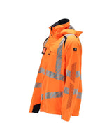 Mascot Accelerate Safe Warnschutz Regenjacke – orange/schwarzblau
