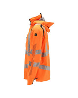 Mascot Accelerate Safe Warnschutz Regenjacke – orange/schwarzblau