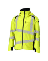 Mascot Accelerate Safe Warnschutz Regenjacke – gelb/schwarzblau