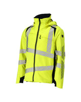 Mascot Accelerate Safe Warnschutz Regenjacke – gelb/schwarzblau