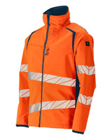 Mascot Accelerate Safe Warn-Softshelljacke – orange/dunkelpetroleum