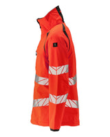 Mascot Accelerate Safe Warn-Softshelljacke – rot/dunkelanthrazit