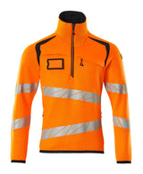 Mascot Accelerate Safe Warnschutz Strickpullover – orange/schwarzblau
