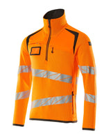 Mascot Accelerate Safe Warnschutz Strickpullover – orange/dunkelanthrazit