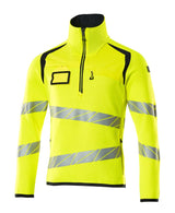 Mascot Accelerate Safe Warnschutz Strickpullover – gelb/schwarzblau