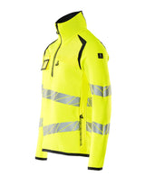 Mascot Accelerate Safe Warnschutz Strickpullover – gelb/schwarzblau