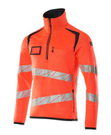 Mascot Accelerate Safe Warnschutz Strickpullover – rot/schwarzblau