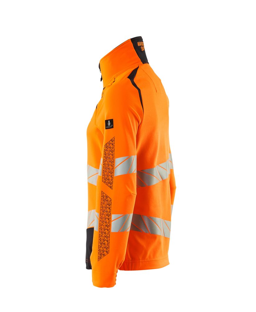 Mascot Damen Accelerate Safe Warn Stretchbundjacke – orange/schwarzblau
