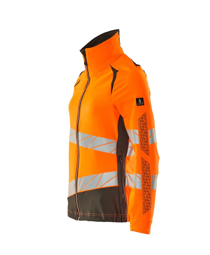 Mascot Damen Accelerate Safe Warn Stretchbundjacke – orange/dunkelanthrazit