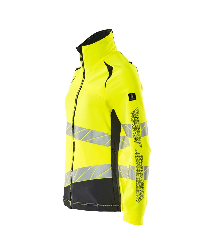 Mascot Damen Accelerate Safe Warn Stretchbundjacke – gelb/schwarzblau