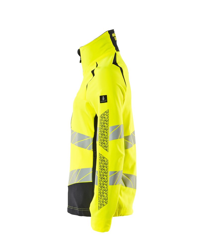 Mascot Damen Accelerate Safe Warn Stretchbundjacke – gelb/schwarzblau