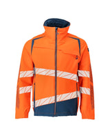 Mascot 19009 Warnschutz Stretch-Bundjacke – orange/dunkelpetroleum
