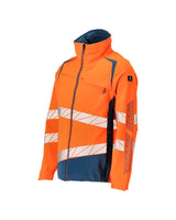 Mascot 19009 Warnschutz Stretch-Bundjacke – orange/dunkelpetroleum