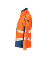 Mascot 19009 Warnschutz Stretch-Bundjacke – orange/dunkelpetroleum
