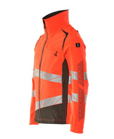 Mascot 19009 Warnschutz Stretch-Bundjacke – rot/dunkelanthrazit