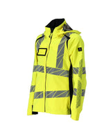 Mascot Damen Accelerate Safe Warnschutz Regenjacke – gelb/schwarzblau