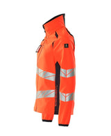 Mascot Damen Accelerate Safe Warn-Softhelljacke – rot/schwarzblau