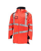 Mascot Accelerate Safe Warnschutz Winter-Parka – rot/schwarzblau