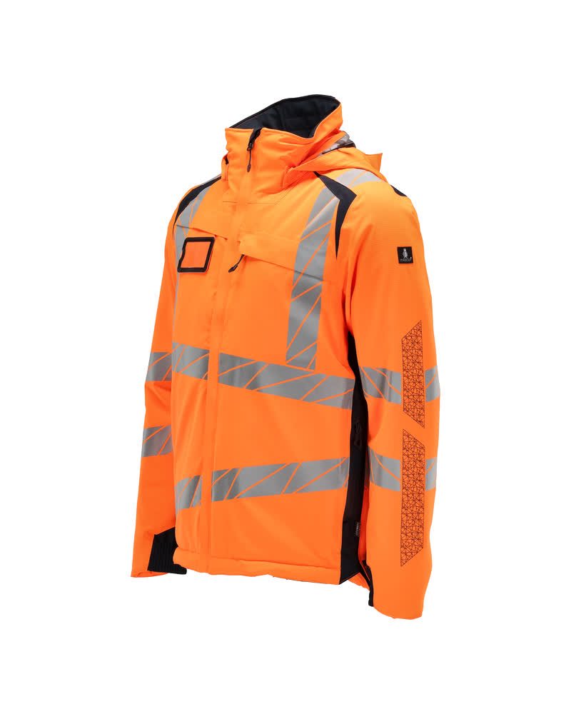 Mascot Accelerate Safe Warnschutz Winterjacke – orange/schwarzblau