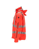 Mascot Accelerate Safe Warnschutz Winterjacke – rot/dunkelanthrazit