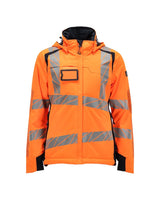 Mascot Damen Accelerate Safe Masco Warnschutz Winterjacke – orange/schwarzblau