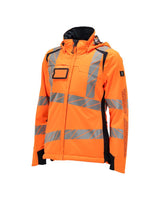 Mascot Damen Accelerate Safe Masco Warnschutz Winterjacke – orange/schwarzblau