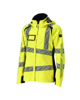 Mascot Damen Accelerate Safe Masco Warnschutz Winterjacke – gelb/schwarzblau