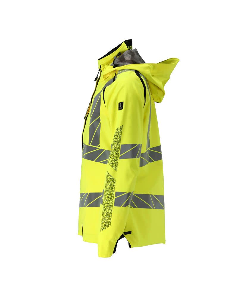 Mascot Damen Accelerate Safe Masco Warnschutz Winterjacke – gelb/schwarzblau