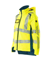 Mascot Damen Accelerate Safe Masco Warnschutz Winterjacke – gelb/dunkelpetroleum