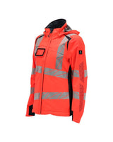 Mascot Damen Accelerate Safe Masco Warnschutz Winterjacke – rot/schwarzblau