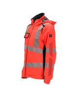 Mascot Damen Accelerate Safe Masco Warnschutz Winterjacke – rot/schwarzblau
