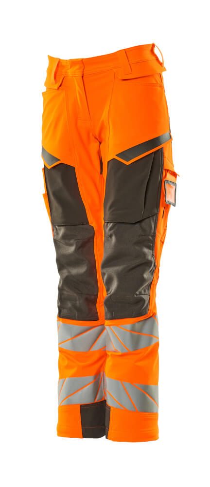 Mascot K2 Acceleratesafe Dame Warn Stretchbundhose – orange/dunkelanthrazit