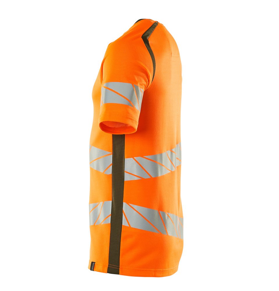 Mascot Accelerate Safe Warnschutz T-Shirt 19082-771 – orange/moosgrün