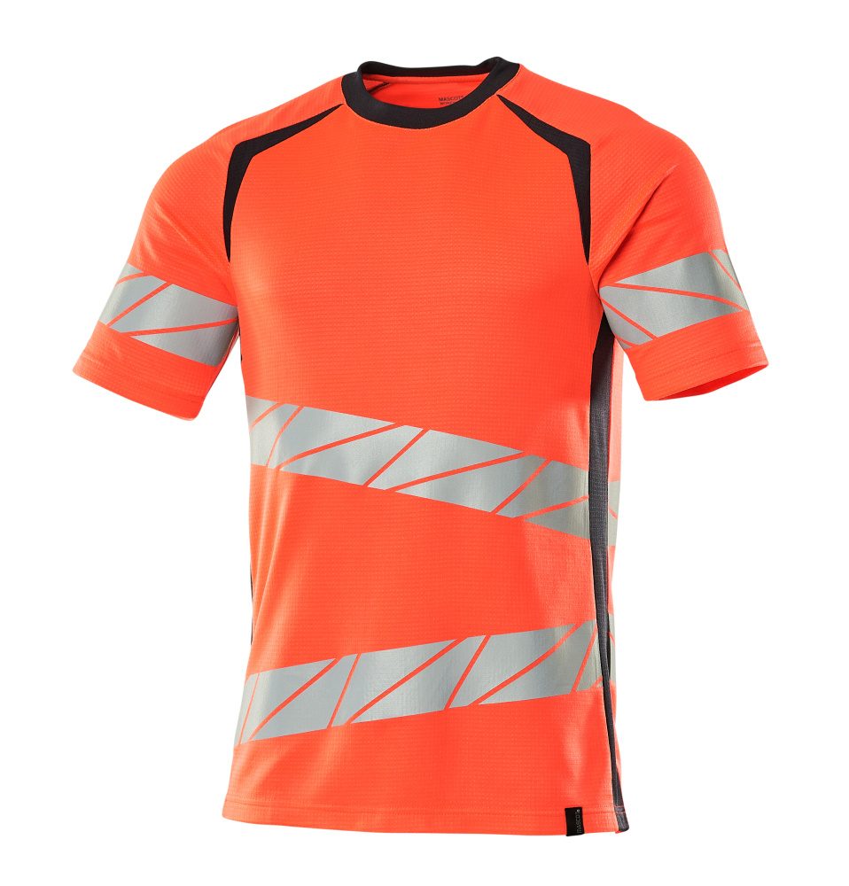 Mascot Accelerate Safe Warnschutz T-Shirt 19082-771 – rot/schwarzblau