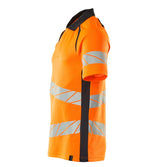 Mascot Accelerate Safe Warnschutz Polo-Shirt – orange/schwarzblau