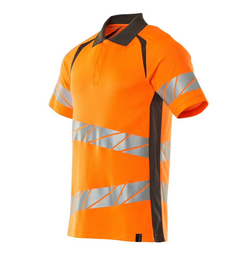 Mascot Accelerate Safe Warnschutz Polo-Shirt – orange/dunkelanthrazit
