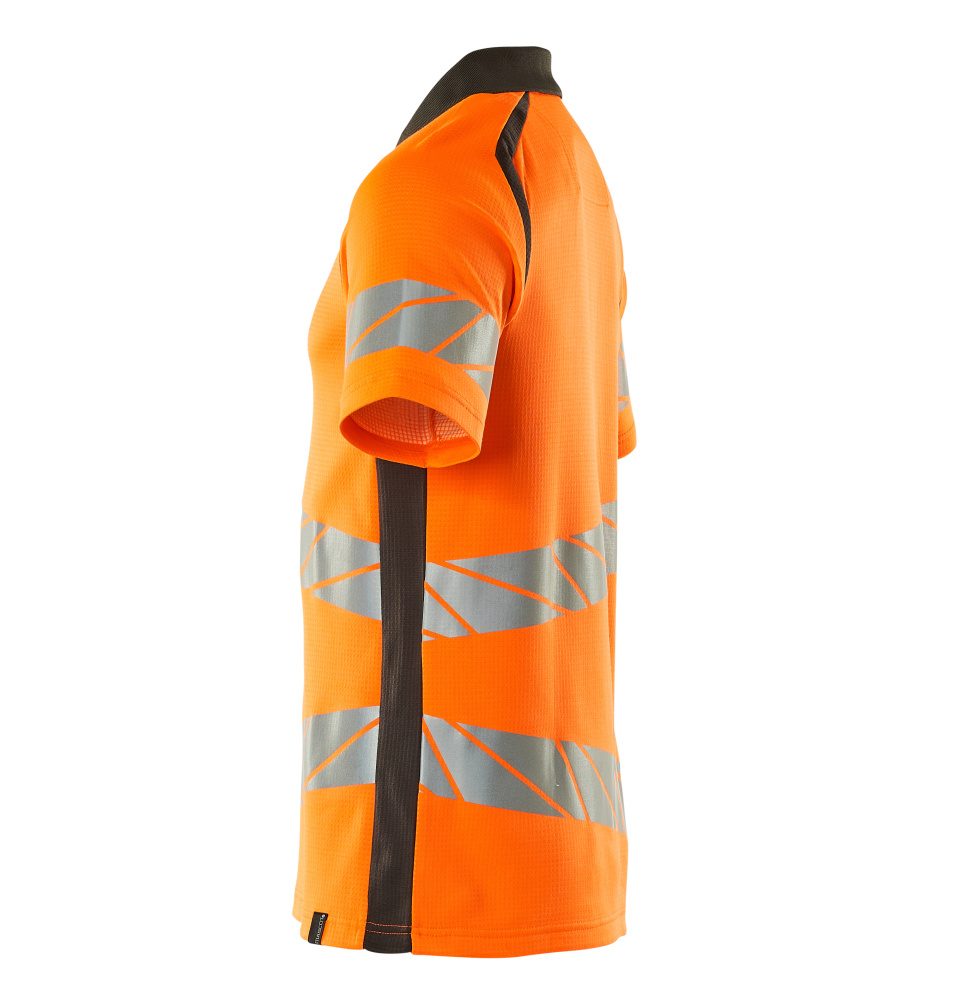 Mascot Accelerate Safe Warnschutz Polo-Shirt – orange/dunkelanthrazit