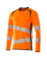 Mascot Accelerate Safe Warnschutz Sweatshirt – orange/schwarzblau